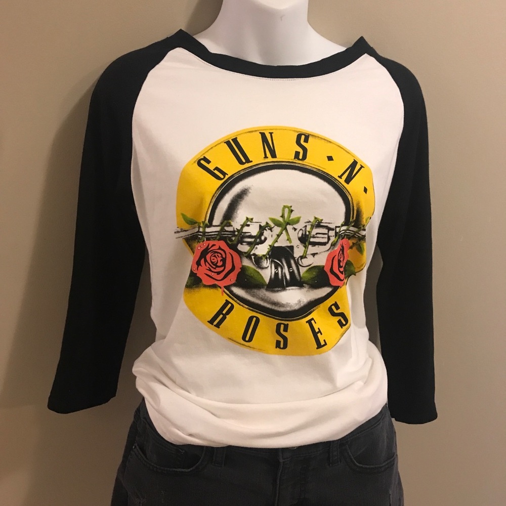 Vintage Guns N’ Roses Baseball Band Tshirt M